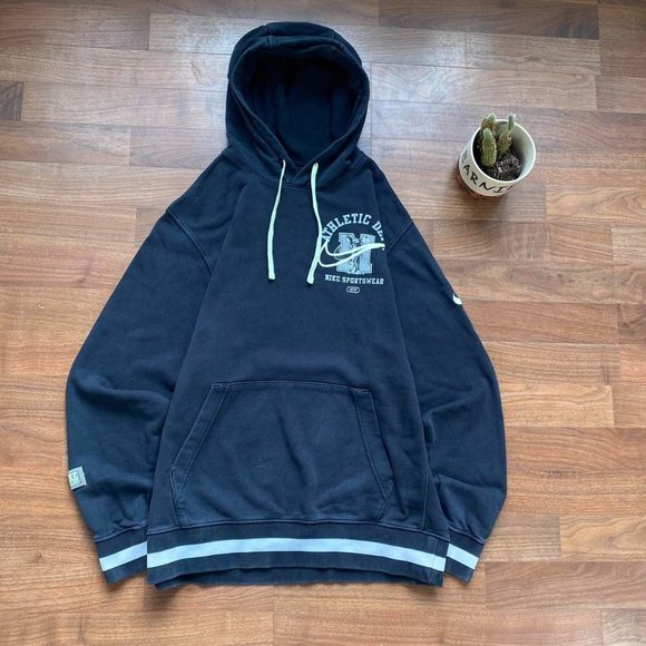 Nike Other - Nike Athletic Club Navy Hoodie